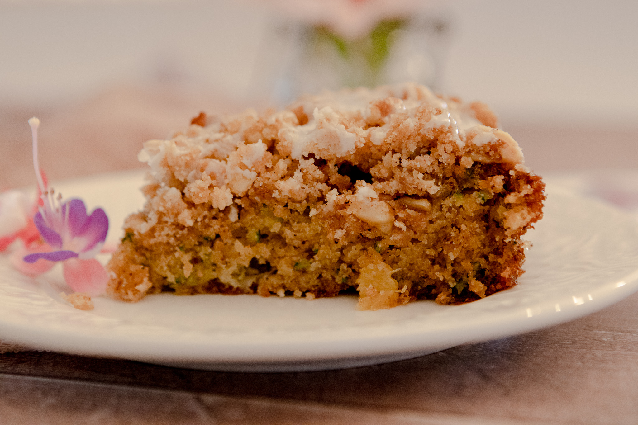 Zucchini Crumb Cake | The Fancy Pants Kitchen