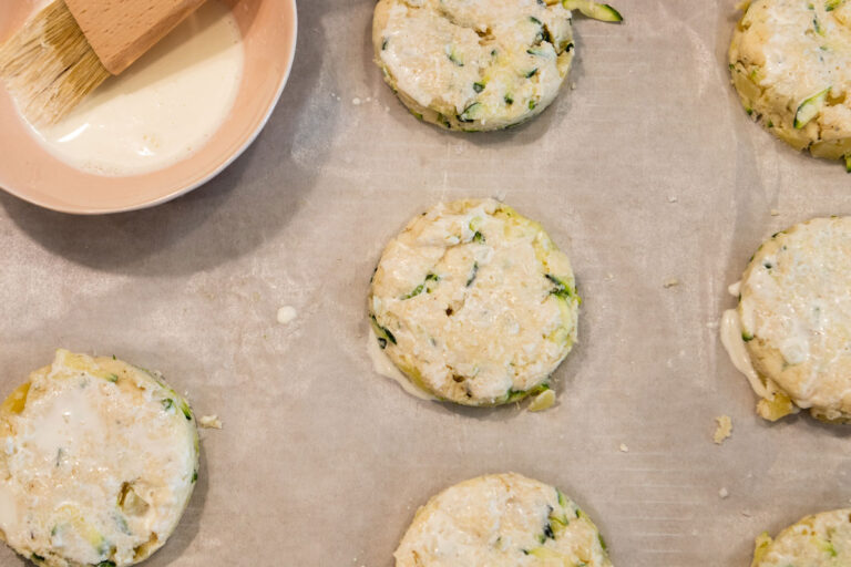 Savory Zucchini and Gruyère Scones | The Fancy Pants Kitchen