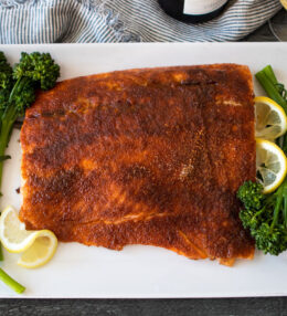 Sugar and Spice Baked Salmon