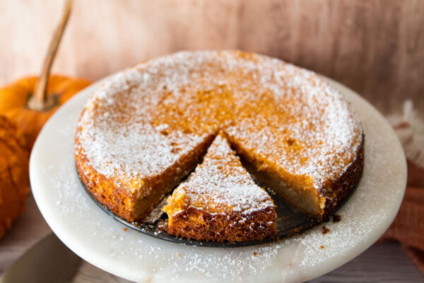 Pumpkin Pie Gooey Butter Cake | The Fancy Pants Kitchen