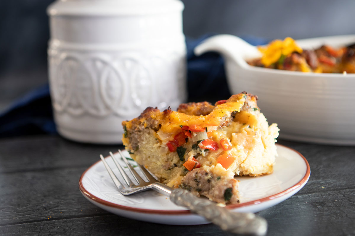 Easy Make-Ahead Breakfast Casserole | The Fancy Pants Kitchen