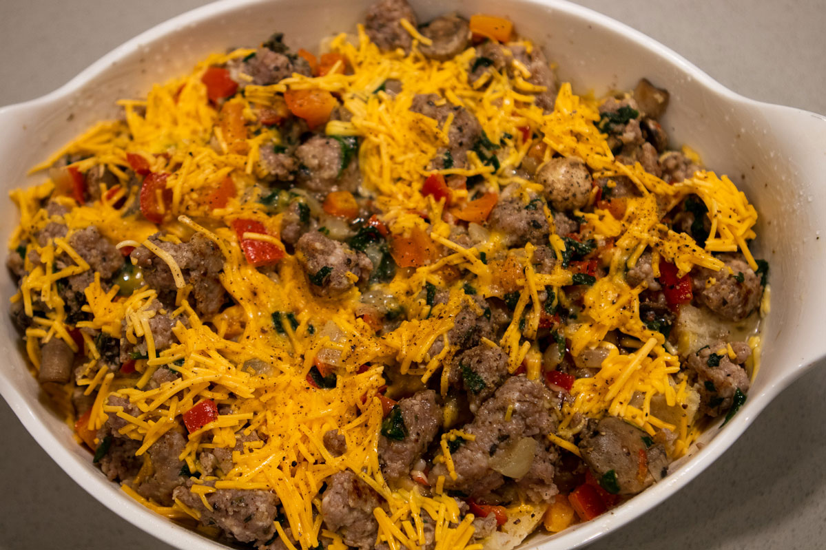 Easy Make-Ahead Breakfast Casserole | The Fancy Pants Kitchen