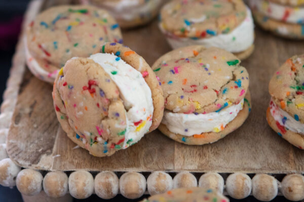 Funfetti Ice Cream Sandwiches