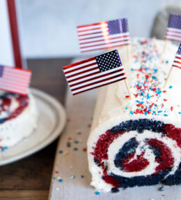 4th of July Cake Roll