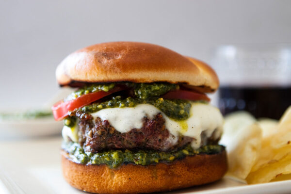 Caprese Burgers | The Fancy Pants Kitchen