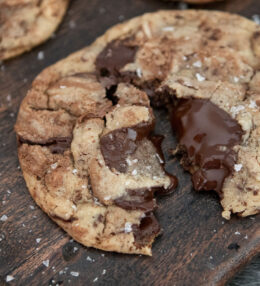 Malted Nutella Chocolate Chip Cookies