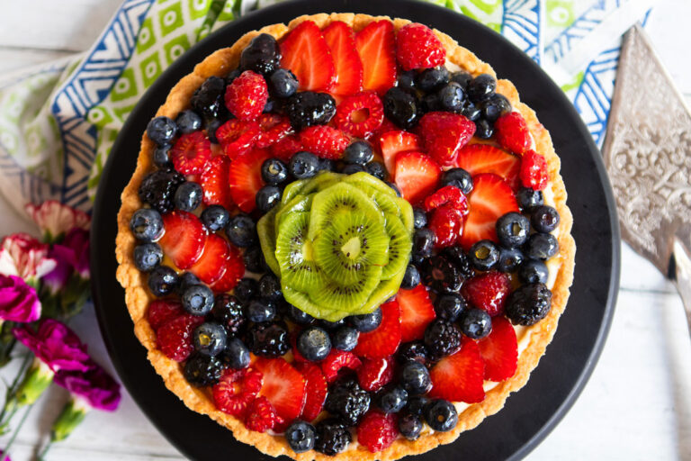 Classic French Fruit Tart | The Fancy Pants Kitchen