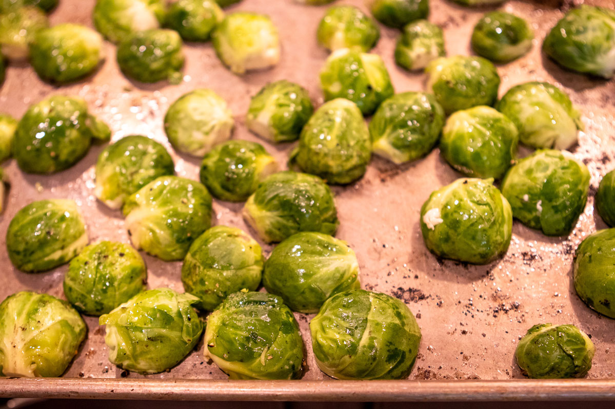 Roasted Brussels Sprouts with Warm Honey Glaze The Fancy Pants Kitchen