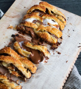 S’Mores Puff Pastry Tart