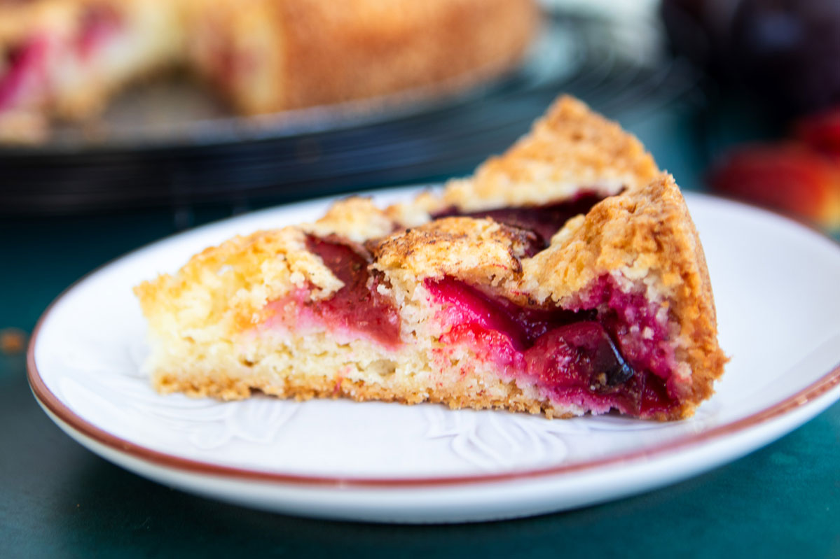 NYT Original Plum Torte | The Fancy Pants Kitchen