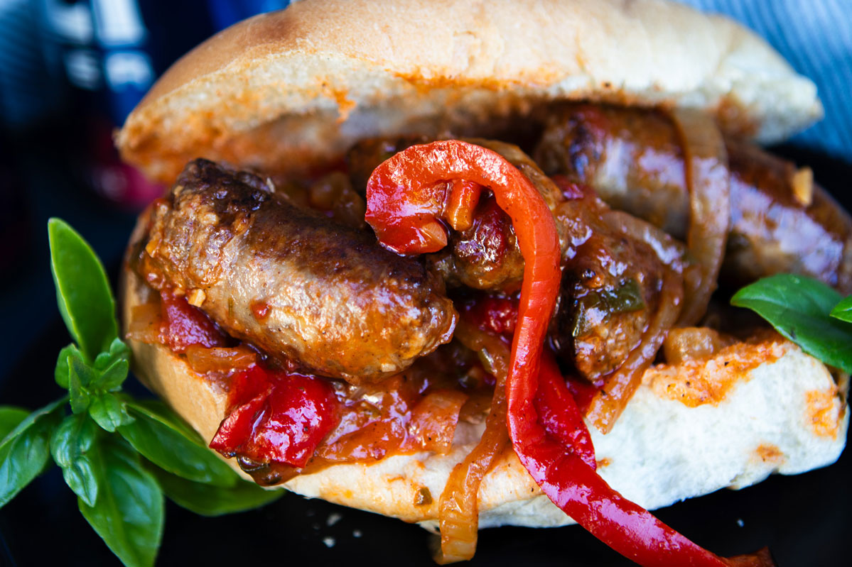 Sausage and Peppers | The Fancy Pants Kitchen