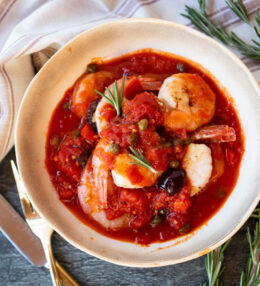 Garlic Shrimp in Tomato Sauce