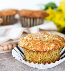 Crunchy Zucchini Muffins