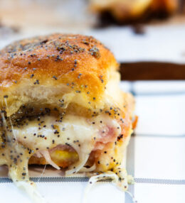 Hot Ham and Cheese Sliders