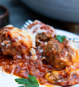 Amazing Meatball Parmesan