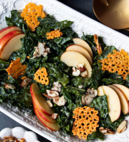 Apple and Cheddar Crisp Salad