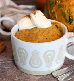 Pumpkin Mug Cakes