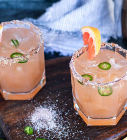 Spicy Grapefruit Margarita