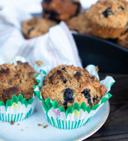 Blueberry Streusel Muffins