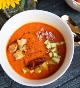 Creamy Dreamy Gazpacho