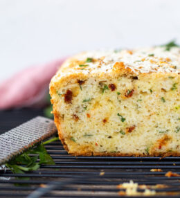 Asiago and Sun-Dried Tomato Quick Bread