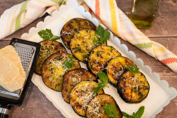 Italian Grilled Eggplant | The Fancy Pants Kitchen