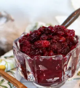 Winter-Spiced Cranberry Sauce