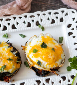 Portobello Mushroom Bake