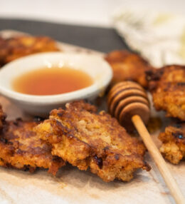 Apple Cranberry Chremslach