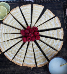 Glazed Lemon Shortbread Wedges