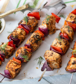 Mediterranean Chicken Kebabs