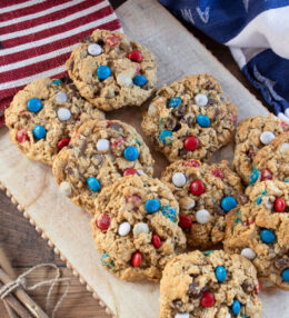 Red-White-Blue Kitchen Sink Cookies