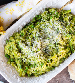 Creamy Primavera Orzotto