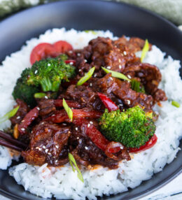 20-Minute Sticky Sesame Beef
