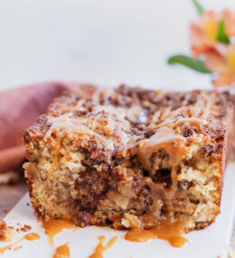 Caramel Apple Fritter Bread