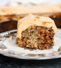 Oatmeal Butterscotch Caramel Cake