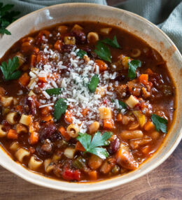 Rustic Italian Sausage Minestrone